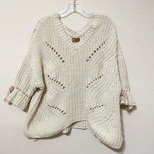 POL Cream Knit Sweater